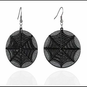 Wicked SpiderWeb Earrings